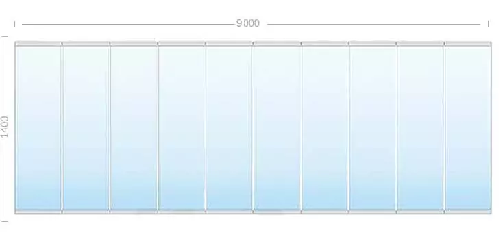 безрамное остекление для лоджии 9 метров